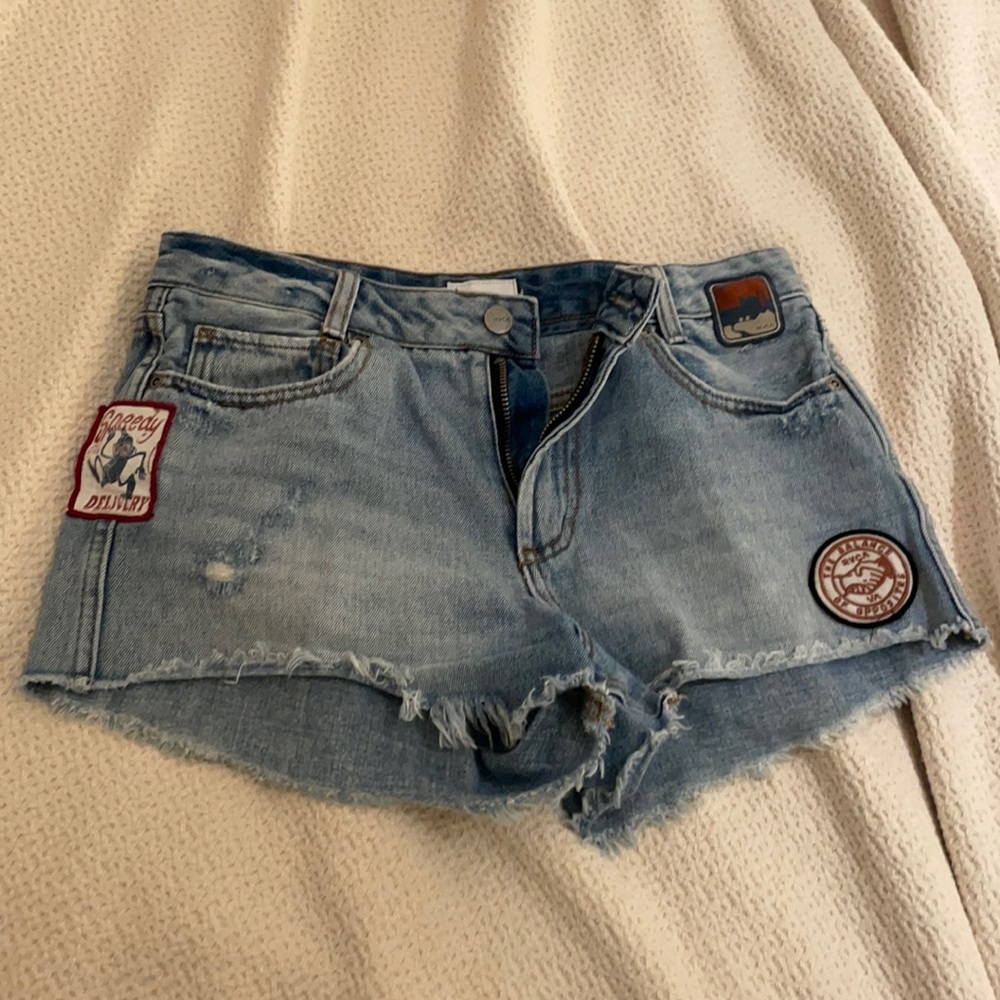 RVCA denim shorts size 27